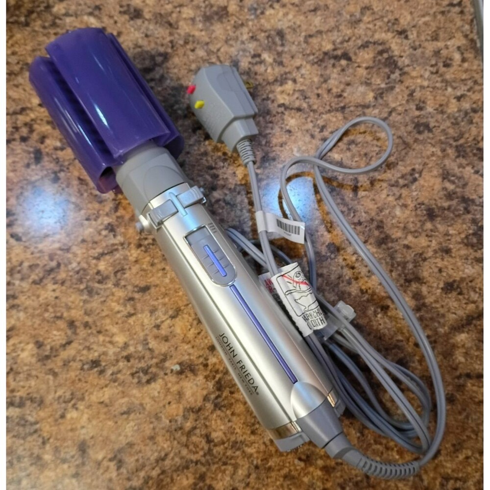John Frieda JFHA7 Rotating Hot Air Brush Tested Working w/ VIDEO